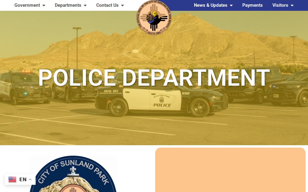 Sunland Park Police Department criminal records information in Doña Ana County